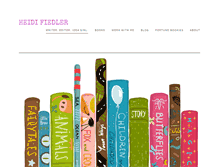 Tablet Screenshot of helloheidifiedler.com